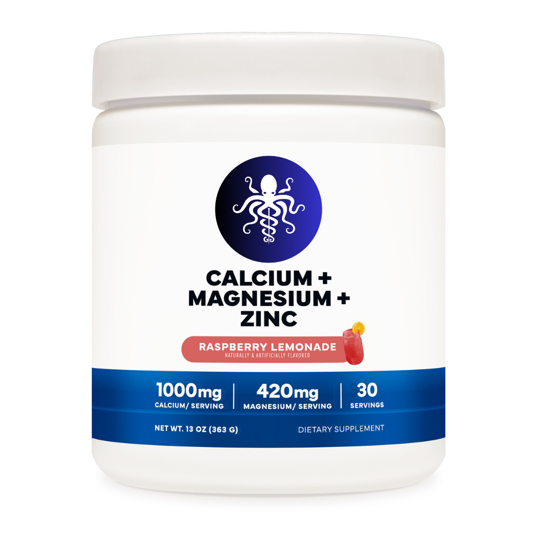 Calcium + Magnesium + Zinc with Vitamin D3 - Supplement Powder