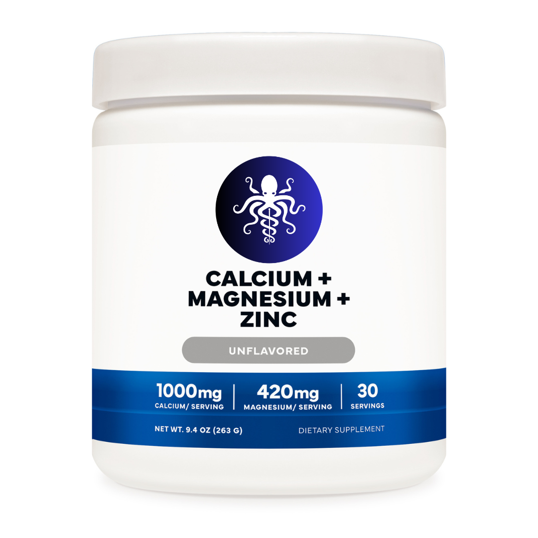 Calcium + Magnesium + Zinc with Vitamin D3 - Supplement Powder
